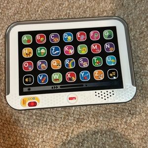 Fisher price alphabet tablet
